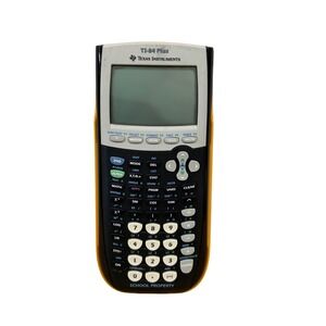 Texas‎ Instruments TI-84 Plus Graphing Calculator School Property Yellow Black